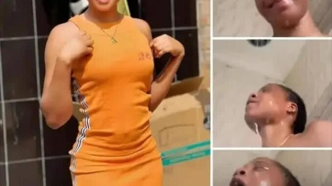 “Anything just to go viral with your small bre@st” – Reactions As 14 Years Nollywood actress share video of her bathing (Watch) ‎ ‎ ‎