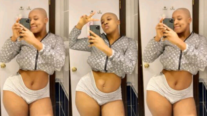 I am Wanted by your men and geng”-DJ Dimplenipple Brags With loud pose (Photos)