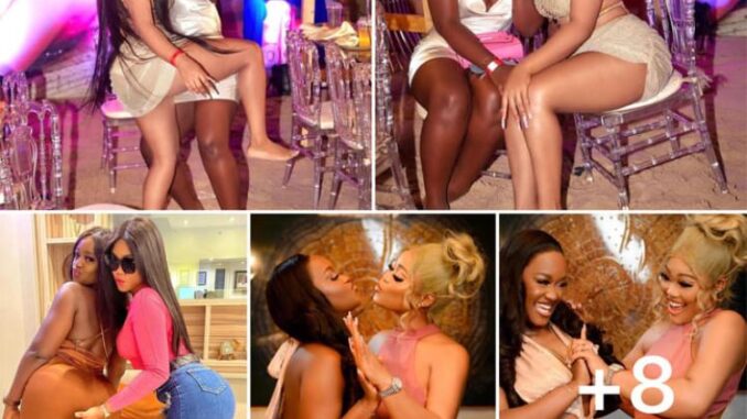 Nollywood Actresses, Chioma Nwaoha and Luchy Donalds spark dating rumours (Video)