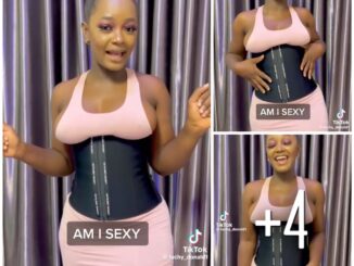 “I am sexy” Nollywood actress Luchy Donald cause massive Reaction as she shows her sexy body shape (video)