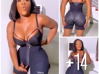 Actress Destiny Etiko is trying to rom@nce herself while advertising a cloth (video)