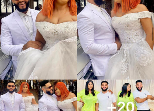 Congratulations as Nollywood Actress Uju Okoli Shares Lovely Photos Of Her wedding with actor Flashboy (Photos) ‎