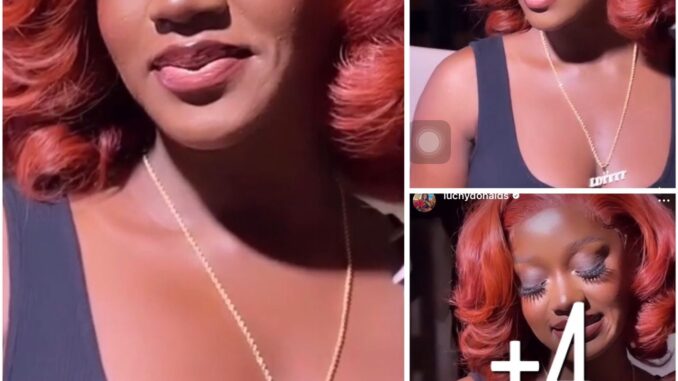 Nollywood princess Luchy Donald drop sexy video on tiktok (check it out)
