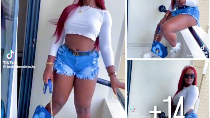 Nollywood princess Luchy Donald post sexy video on tiktok (check it out)